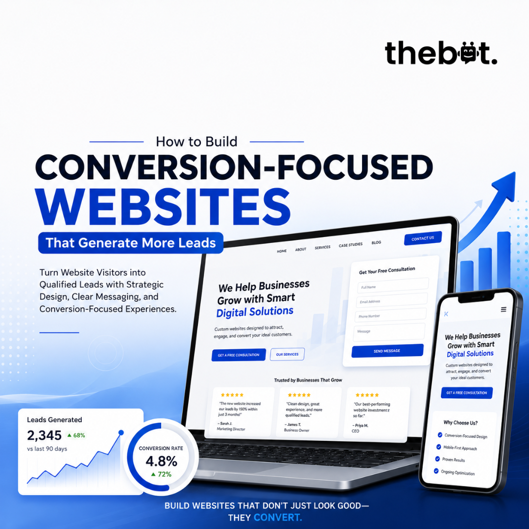 Conversion-Focused Web Design: Increase Lead Generation by 50%+ (CRO Guide)